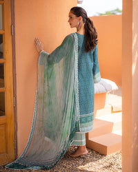 Roheenaz | Azalea Printed Lawn 24 | Ocean Breeze by Roheenaz - Designer Dress - Type: Ladies Clothes - Available at Libayah - 100% Original