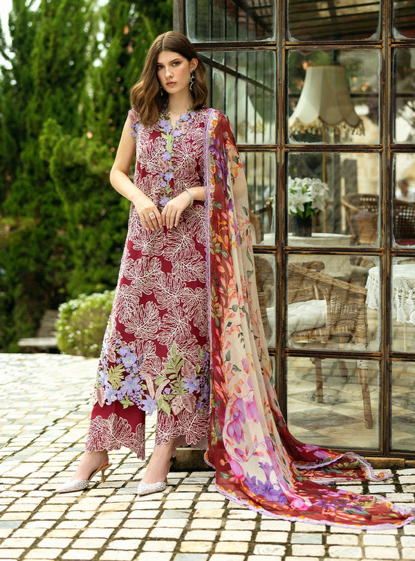 Roheenaz | Flanerie Lawn 25 | Gabriella-3A by Roheenaz - Designer Dress - Type: Ladies Clothes - Available at Libayah - 100% Original