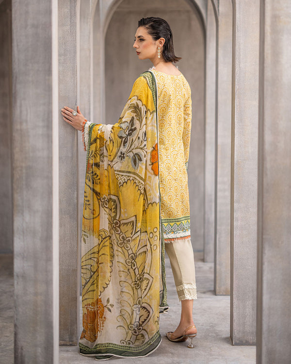 Roheenaz | Azalea Printed Lawn 24 | Celestial Silk by Roheenaz - Designer Dress - Type: Ladies Clothes - Available at Libayah - 100% Original