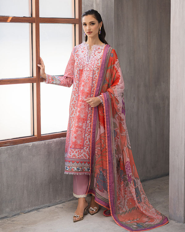 Roheenaz | Azalea Printed Lawn 24 | Sunset Serenade by Roheenaz - Designer Dress - Type: Ladies Clothes - Available at Libayah - 100% Original