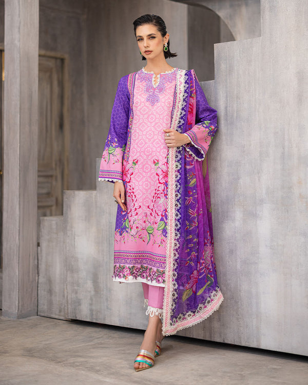 Roheenaz | Azalea Printed Lawn 24 | Luxe Bloom by Roheenaz - Designer Dress - Type: Ladies Clothes - Available at Libayah - 100% Original