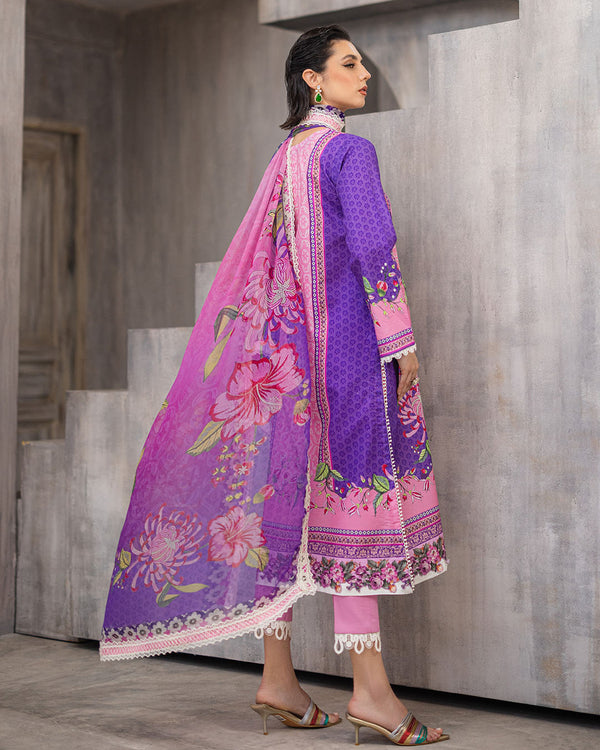 Roheenaz | Azalea Printed Lawn 24 | Luxe Bloom by Roheenaz - Designer Dress - Type: Ladies Clothes - Available at Libayah - 100% Original