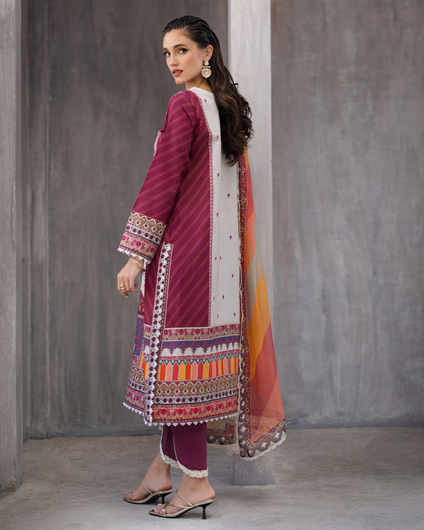 Roheenaz | Azalea Printed Lawn 24 | Orchid Oasis by Roheenaz - Designer Dress - Type: Ladies Clothes - Available at Libayah - 100% Original