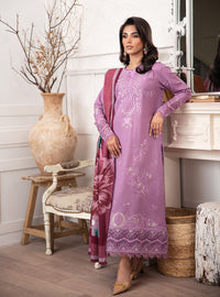 Roheenaz | Meraki Winter Collection | Mauve by Roheenaz - Designer Dress - Type: Ladies Clothes - Available at Libayah - 100% Original