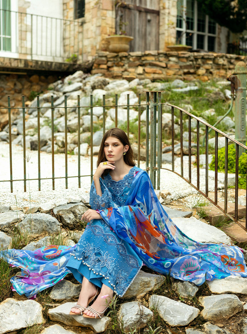 Roheenaz | Flanerie Lawn 25 | Noemi-6B by Roheenaz - Designer Dress - Type: Ladies Clothes - Available at Libayah - 100% Original