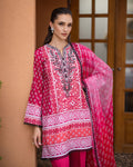 Roheenaz | Azalea Printed Lawn 24 | Coral Cascade by Roheenaz - Designer Dress - Type: Ladies Clothes - Available at Libayah - 100% Original