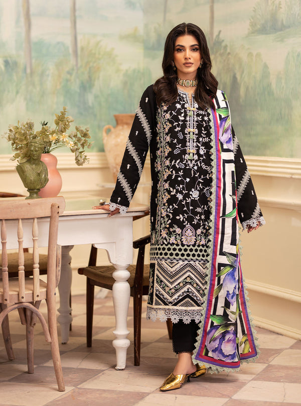 Roheenaz | Meraki Winter Collection | Rowan by Roheenaz - Designer Dress - Type: Ladies Clothes - Available at Libayah - 100% Original