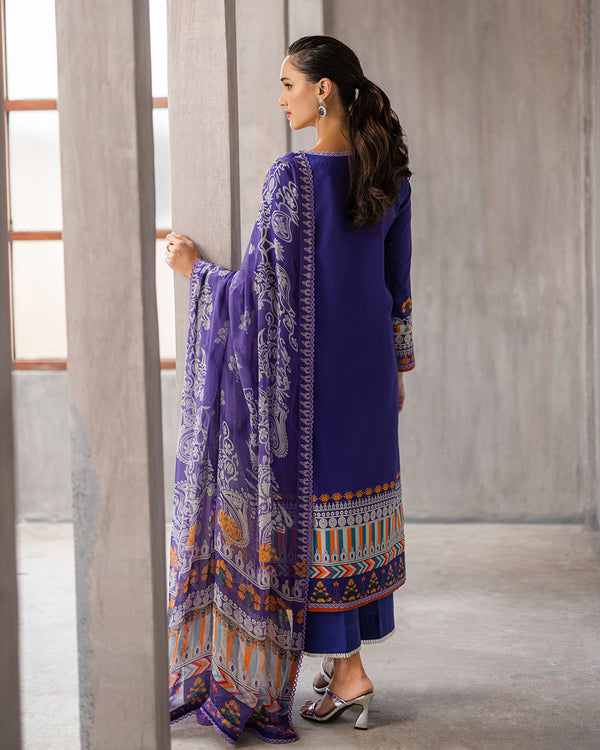 Roheenaz | Azalea Printed Lawn 24 | Blissful Berry by Roheenaz - Designer Dress - Type: Ladies Clothes - Available at Libayah - 100% Original
