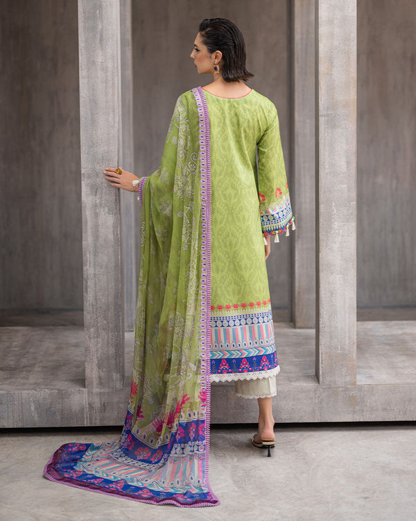Roheenaz | Azalea Printed Lawn 24 | Serene Seafoam by Roheenaz - Designer Dress - Type: Ladies Clothes - Available at Libayah - 100% Original