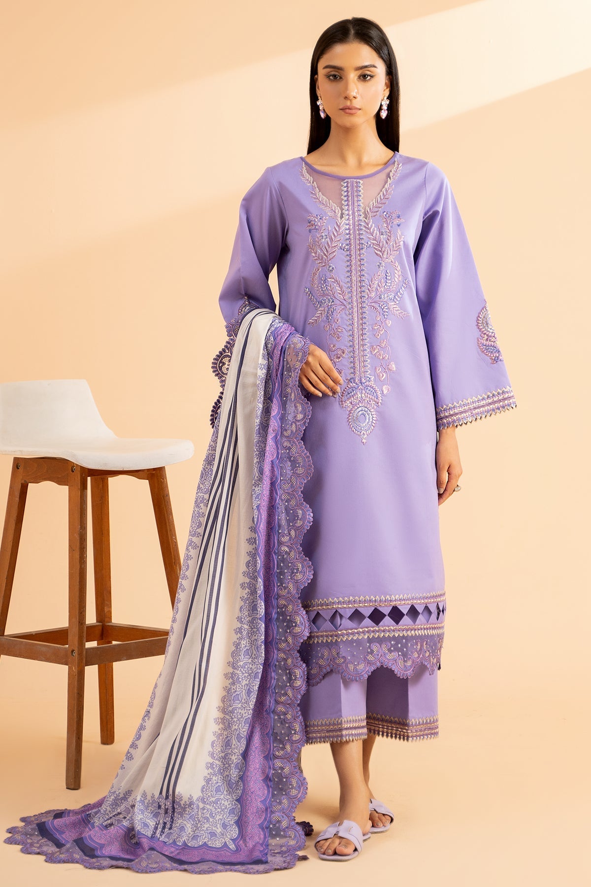 Charizma | Lawn Collection 24 | AS4-56 by Charizma - Designer Dress - Type: Casuals - Available at Libayah - 100% Original