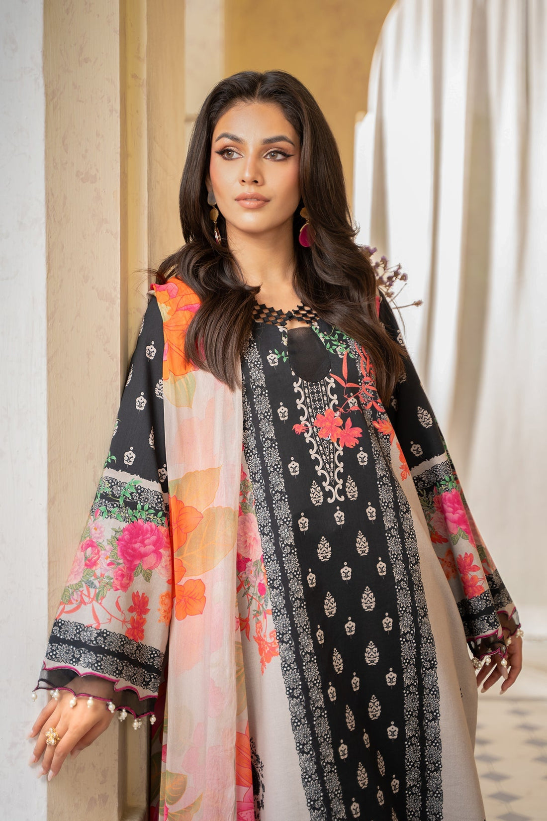 Charizma | Lawn Collection 24 | AS4-49 by Charizma - Designer Dress - Type: Casuals - Available at Libayah - 100% Original