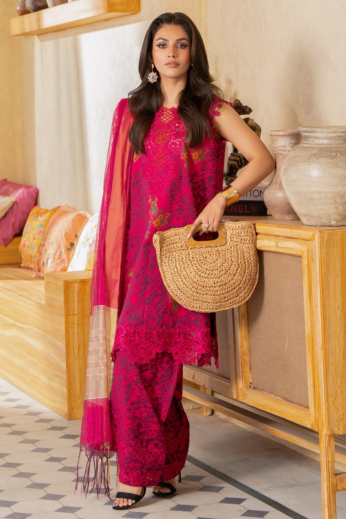 Charizma | Lawn Collection 24 | AS4-32 by Charizma - Designer Dress - Type: Casuals - Available at Libayah - 100% Original