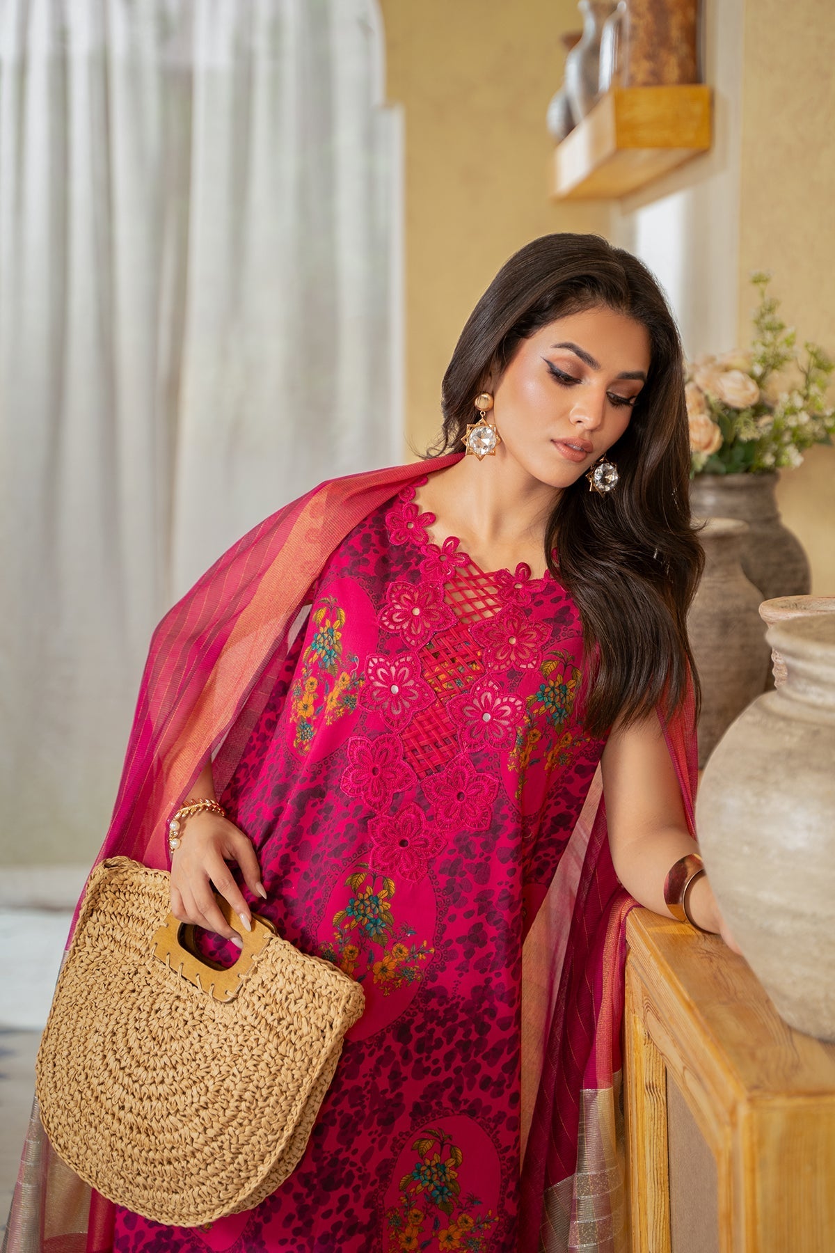 Charizma | Lawn Collection 24 | AS4-32 by Charizma - Designer Dress - Type: Casuals - Available at Libayah - 100% Original