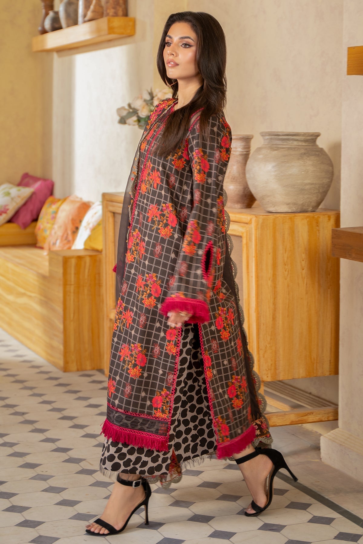 Charizma | Lawn Collection 24 | AS4-38 by Charizma - Designer Dress - Type: Casuals - Available at Libayah - 100% Original