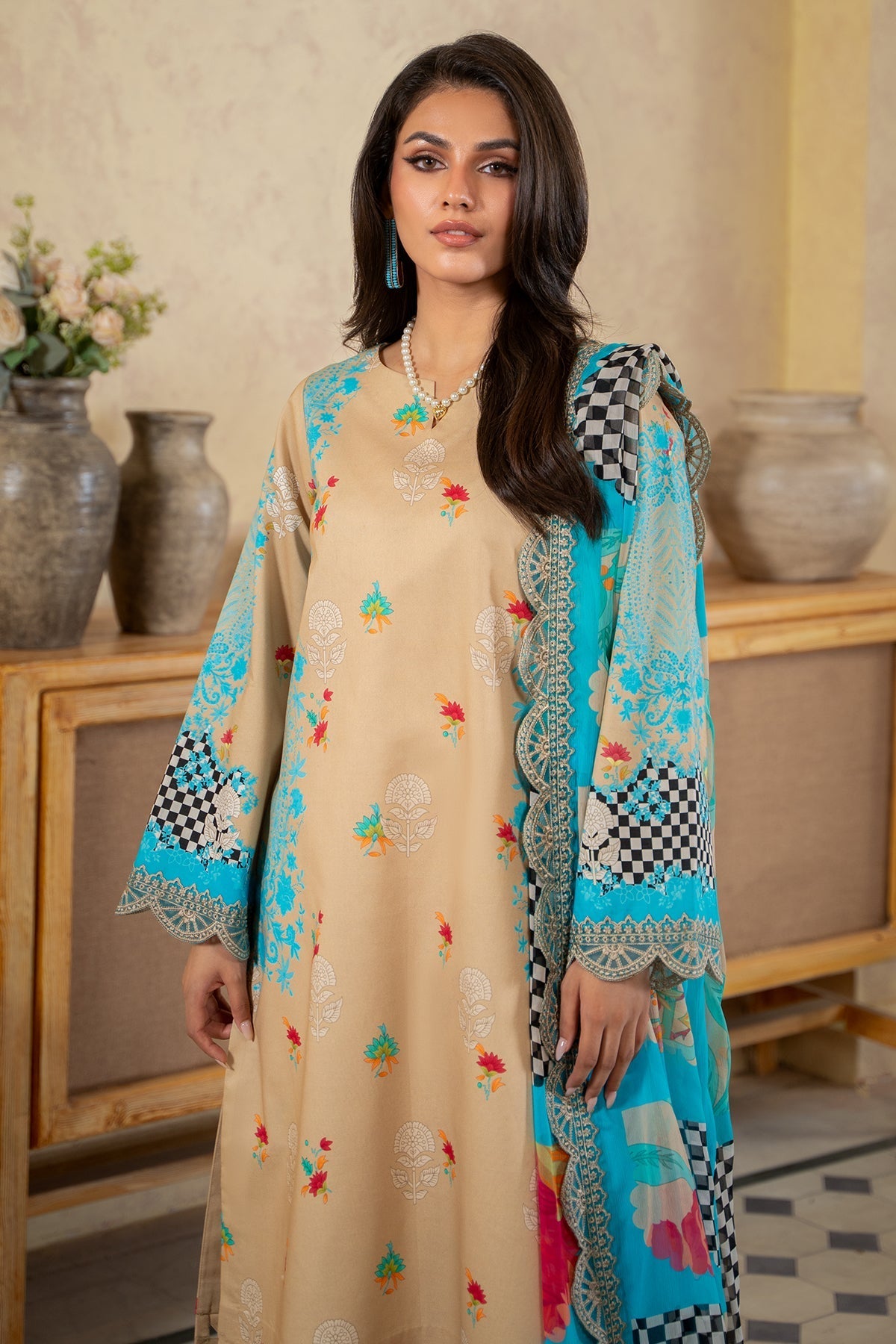 Charizma | Lawn Collection 24 | AS4-43 by Charizma - Designer Dress - Type: Casuals - Available at Libayah - 100% Original
