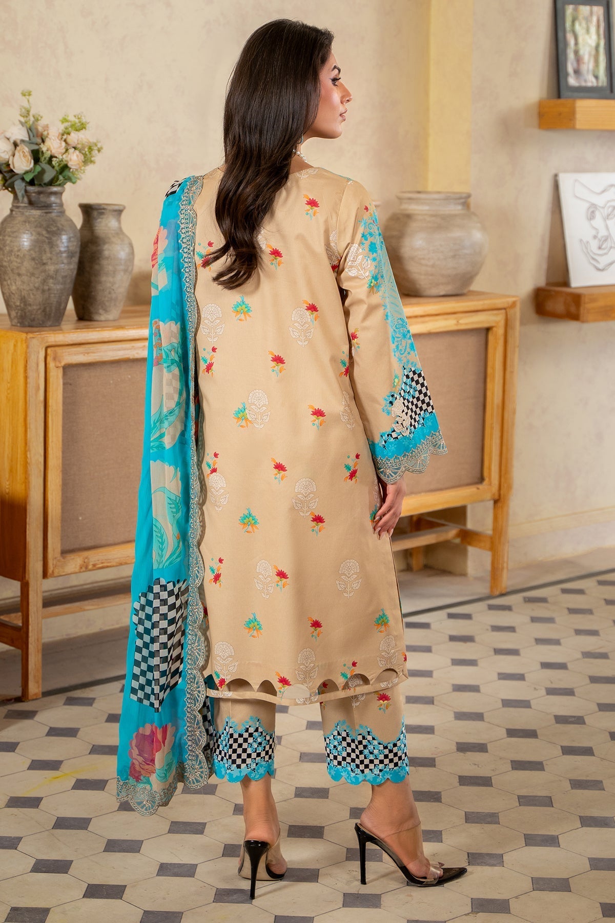 Charizma | Lawn Collection 24 | AS4-43 by Charizma - Designer Dress - Type: Casuals - Available at Libayah - 100% Original