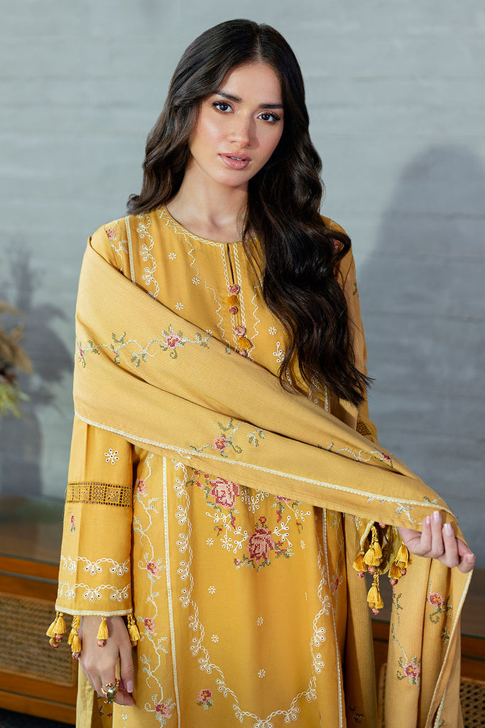 Cross Stitch | Cotton Satin 25 | ROSETTE BLISS- by Cross Stitch - Designer Dress  - Type : Ladies Clothes - Available at Libayah - 100% Original 