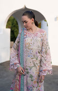AJR Couture | Printakari Lawn 25 | Rose by AJR Couture - Designer Dress - Type: Ladies Clothes - Available at Libayah - 100% Original