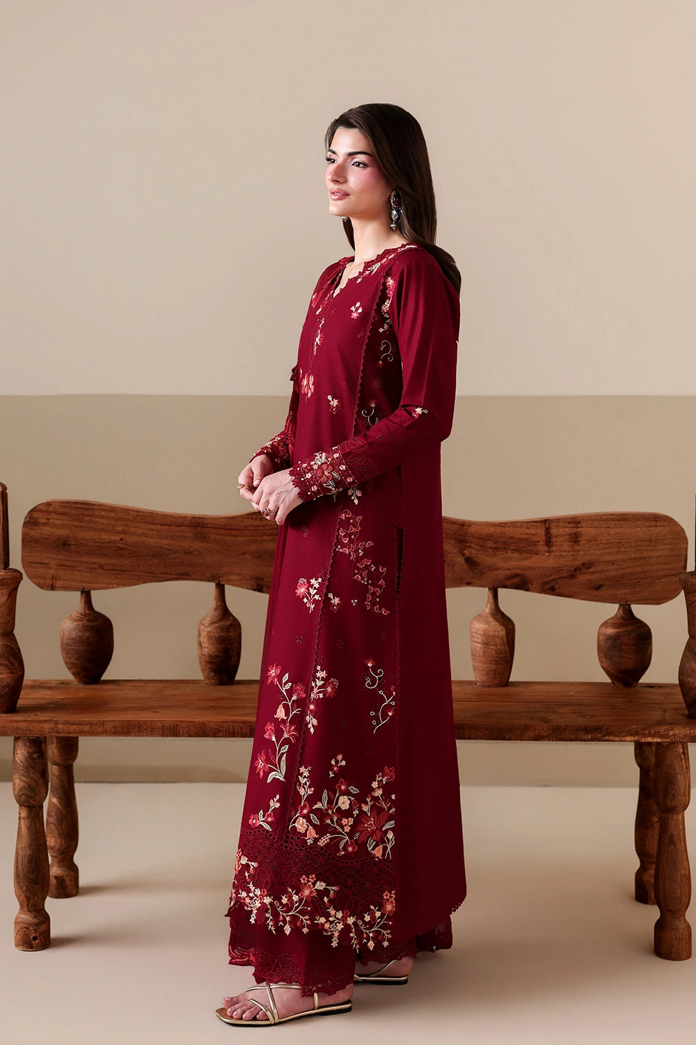 Azure | Luxury Lawn 26 | Ruby Rose by Azure - Designer Dress  - Type : Ladies Clothes - Available at Libayah - 100% Original 