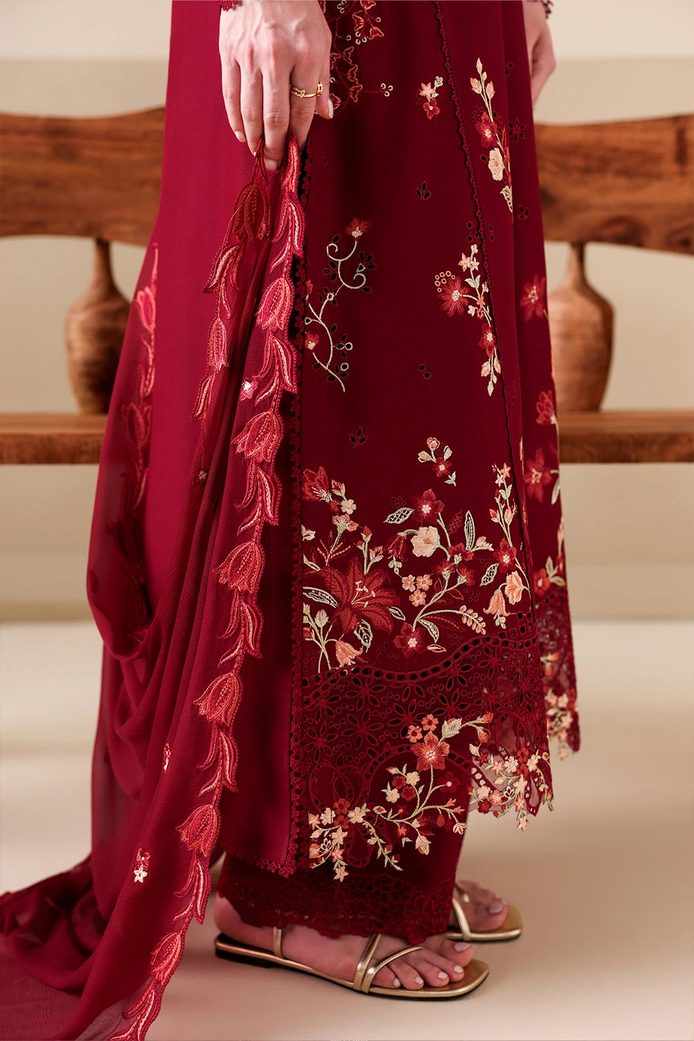 Azure | Luxury Lawn 26 | Ruby Rose by Azure - Designer Dress  - Type : Ladies Clothes - Available at Libayah - 100% Original 
