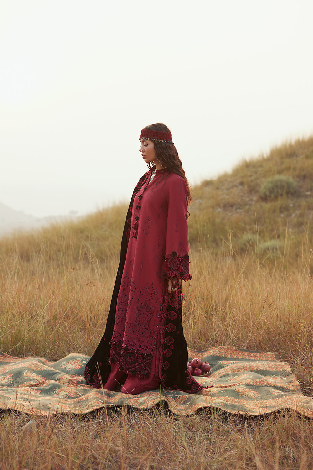 Saira Rizwan | Winter Khaddar 25 | NAZNEEN-SRW25-04 by Saira Rizwan - Designer Dress  - Type : Ladies Clothes - Available at Libayah - 100% Original 