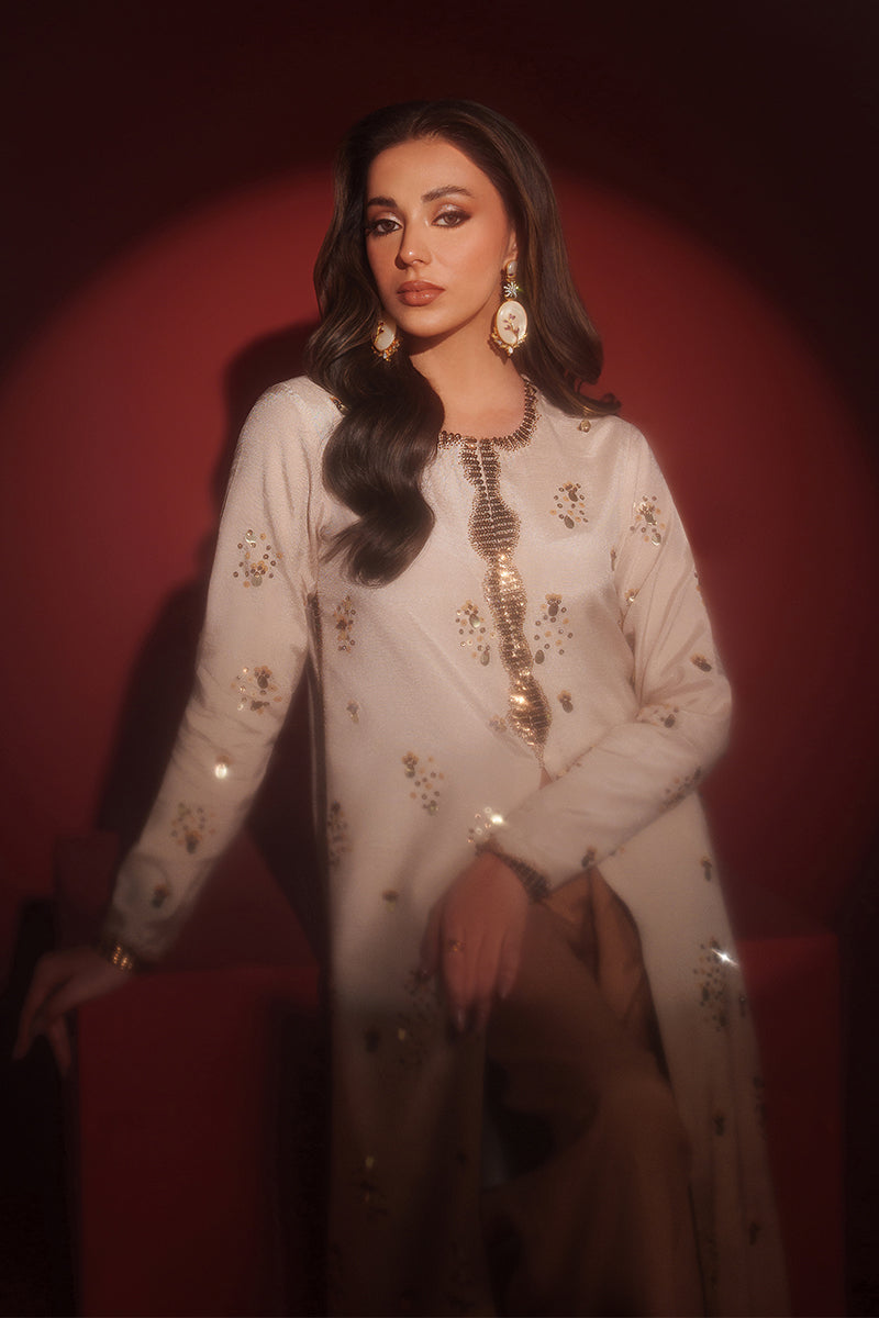 Fozia Khalid | Ombre Luxe | Radiant Dusk - Designer Dress - Type : Ladies Clothes - Available at Libayah - 100% Original