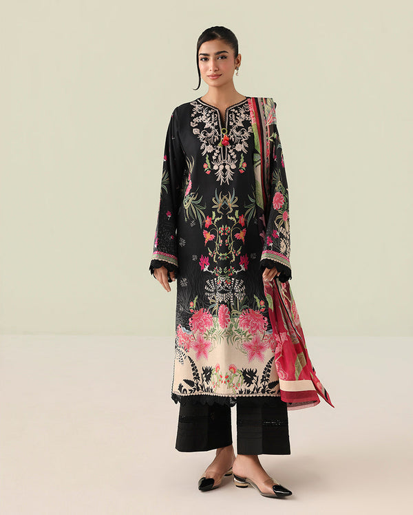 Roheenaz | Rosette Lawn | Radiant Noon - Designer Dress - Type : Ladies Clothes - Available at Libayah - 100% Original