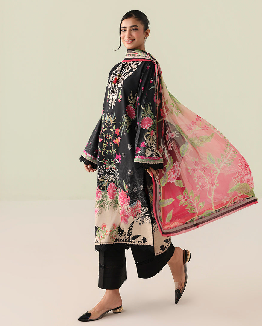 Roheenaz | Rosette Lawn | Radiant Noon - Designer Dress - Type : Ladies Clothes - Available at Libayah - 100% Original