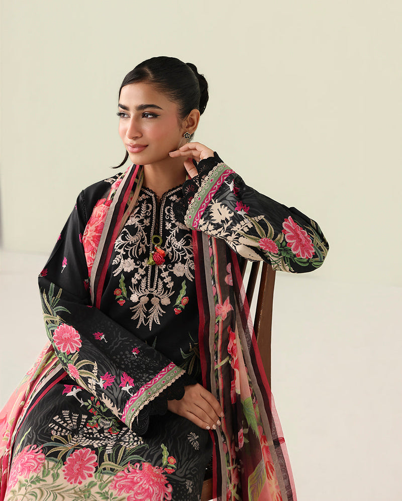 Roheenaz | Rosette Lawn | Radiant Noon - Designer Dress - Type : Ladies Clothes - Available at Libayah - 100% Original