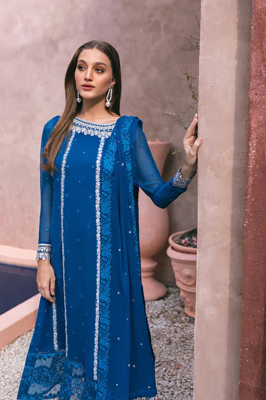 Azure | Embroidered Ensembles 3 Pcs | Radiant Sky by Azure - Designer Dress - Type: Ladies Clothes - Available at Libayah - 100% Original