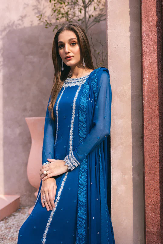 Azure | Embroidered Ensembles 3 Pcs | Radiant Sky by Azure - Designer Dress - Type: Ladies Clothes - Available at Libayah - 100% Original