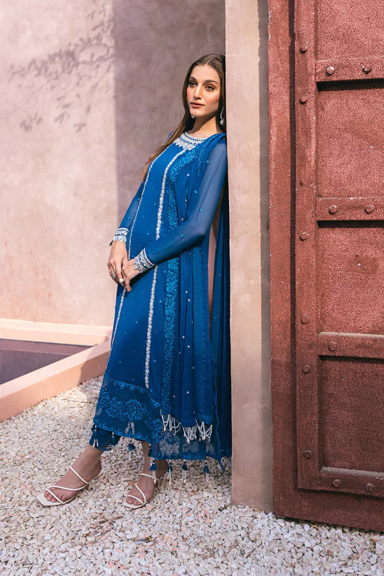 Azure | Embroidered Ensembles 3 Pcs | Radiant Sky by Azure - Designer Dress - Type: Ladies Clothes - Available at Libayah - 100% Original