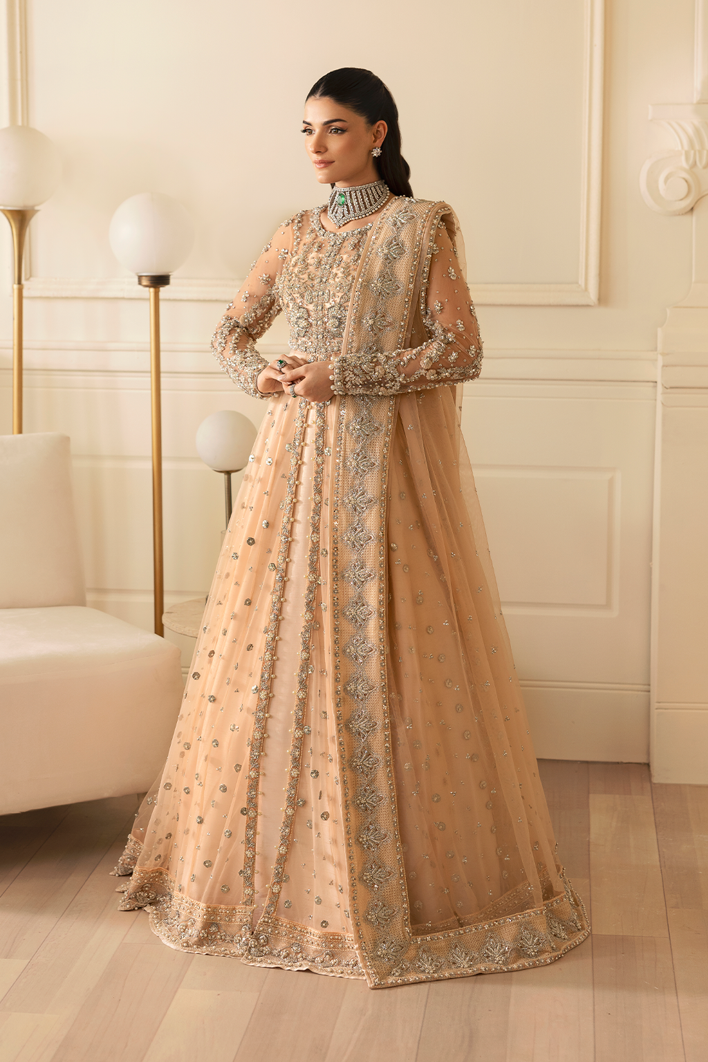 Raja Salahuddin | Jaana Wedding Formals 24 | Shirin by Raja Salahuddin - Designer Dress - Type: Ladies Clothes - Available at Libayah - 100% Original