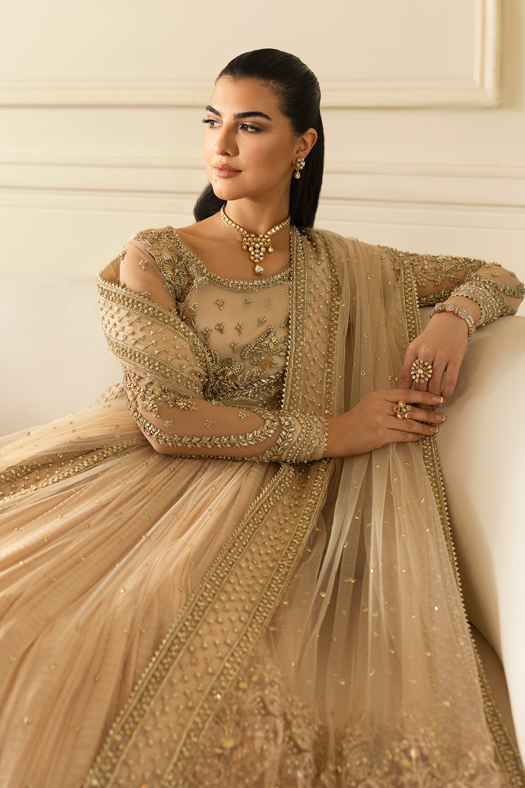Raja Salahuddin | Jaana Wedding Formals 24 | Chashni by Raja Salahuddin - Designer Dress - Type: Ladies Clothes - Available at Libayah - 100% Original