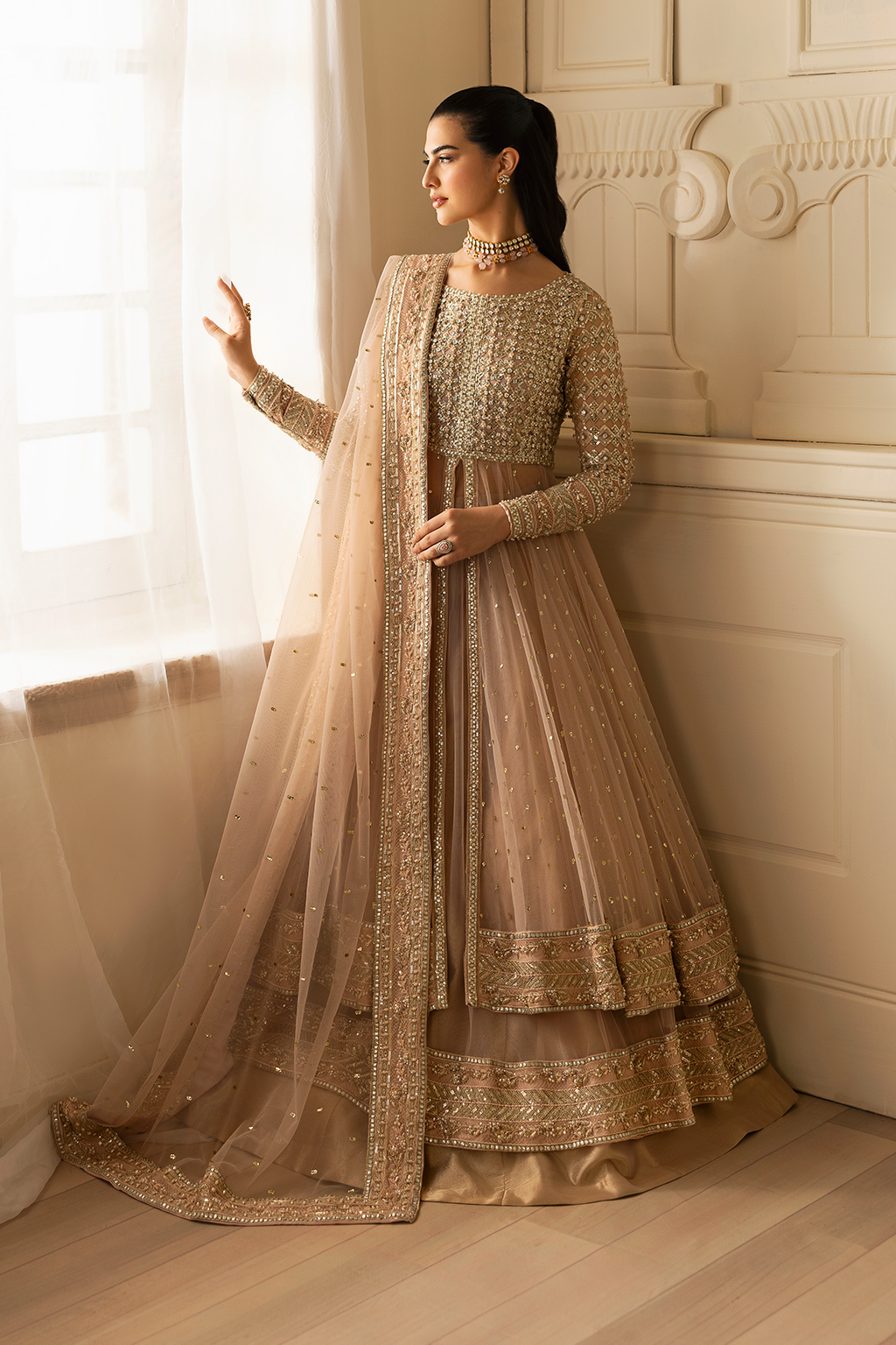 Raja Salahuddin | Jaana Wedding Formals 24 | Gajra by Raja Salahuddin - Designer Dress - Type: Ladies Clothes - Available at Libayah - 100% Original