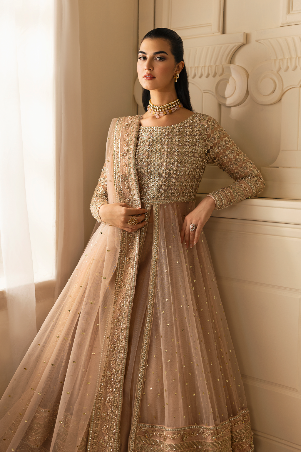 Raja Salahuddin | Jaana Wedding Formals 24 | Gajra by Raja Salahuddin - Designer Dress - Type: Ladies Clothes - Available at Libayah - 100% Original