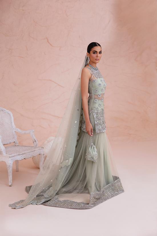 Raja Salahuddin | Wedding Formals | MAHJABEEN by Raja Salahuddin - Designer Dress - Type: Bridal - Available at Libayah - 100% Original