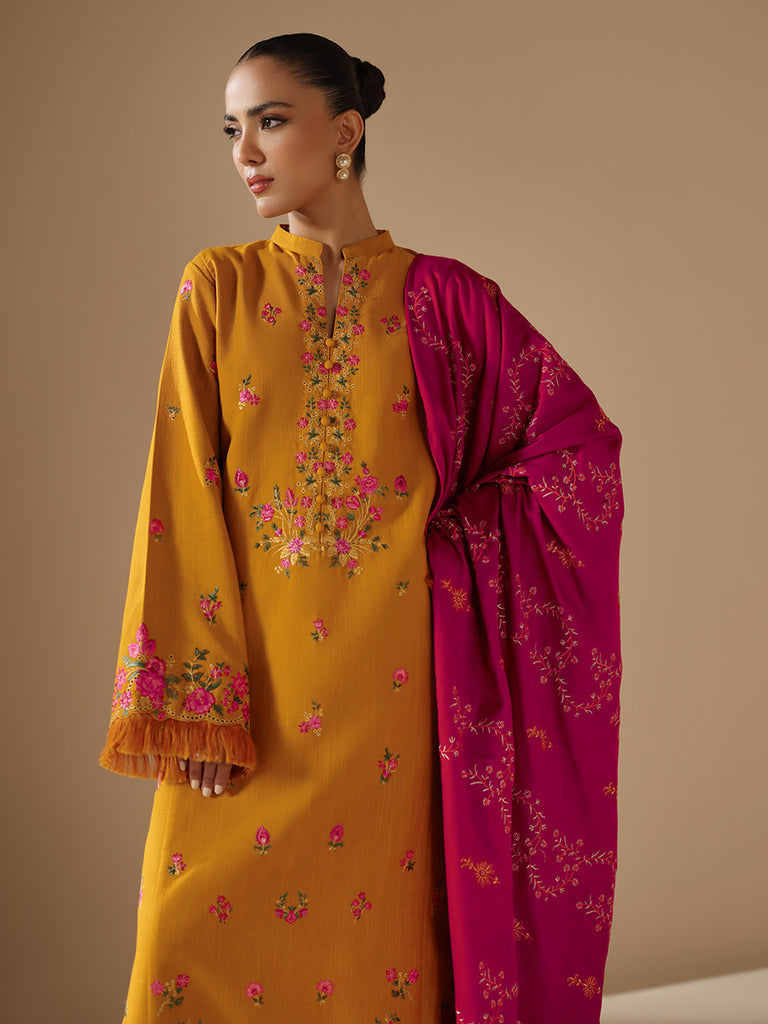 Rajbari | Nissa Embroidered Shawl |  Embroidered Shawl Series 12 by Rajbari - Designer Dress - Type: Ladies Clothes - Available at Libayah - 100% Original