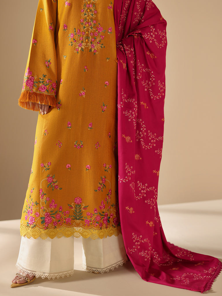 Rajbari | Nissa Embroidered Shawl |  Embroidered Shawl Series 12 by Rajbari - Designer Dress - Type: Ladies Clothes - Available at Libayah - 100% Original