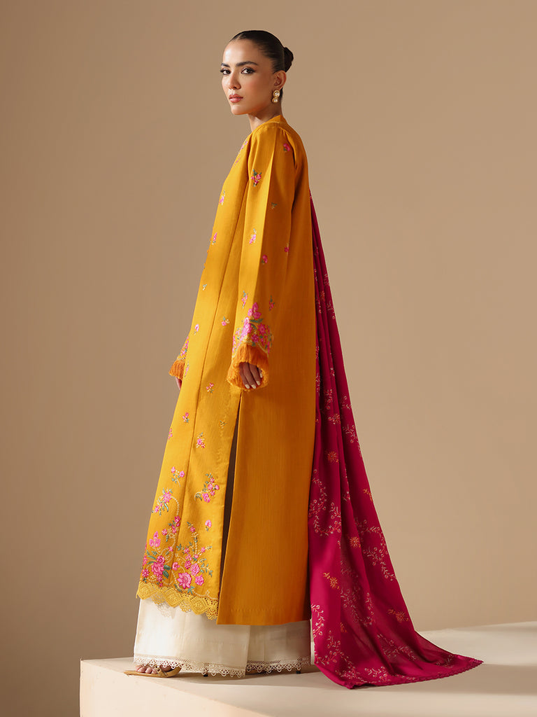 Rajbari | Nissa Embroidered Shawl |  Embroidered Shawl Series 12 by Rajbari - Designer Dress - Type: Ladies Clothes - Available at Libayah - 100% Original