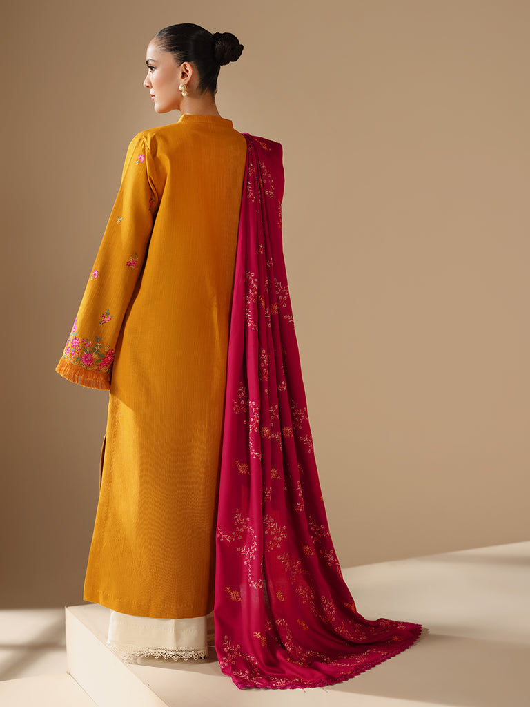 Rajbari | Nissa Embroidered Shawl |  Embroidered Shawl Series 12 by Rajbari - Designer Dress - Type: Ladies Clothes - Available at Libayah - 100% Original