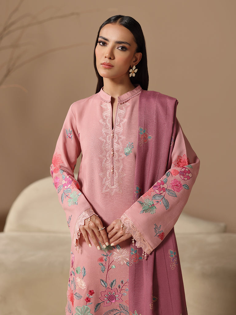 Rajbari | Nissa Embroidered Shawl |  Embroidered Shawl Series 07 by Rajbari - Designer Dress - Type: Ladies Clothes - Available at Libayah - 100% Original