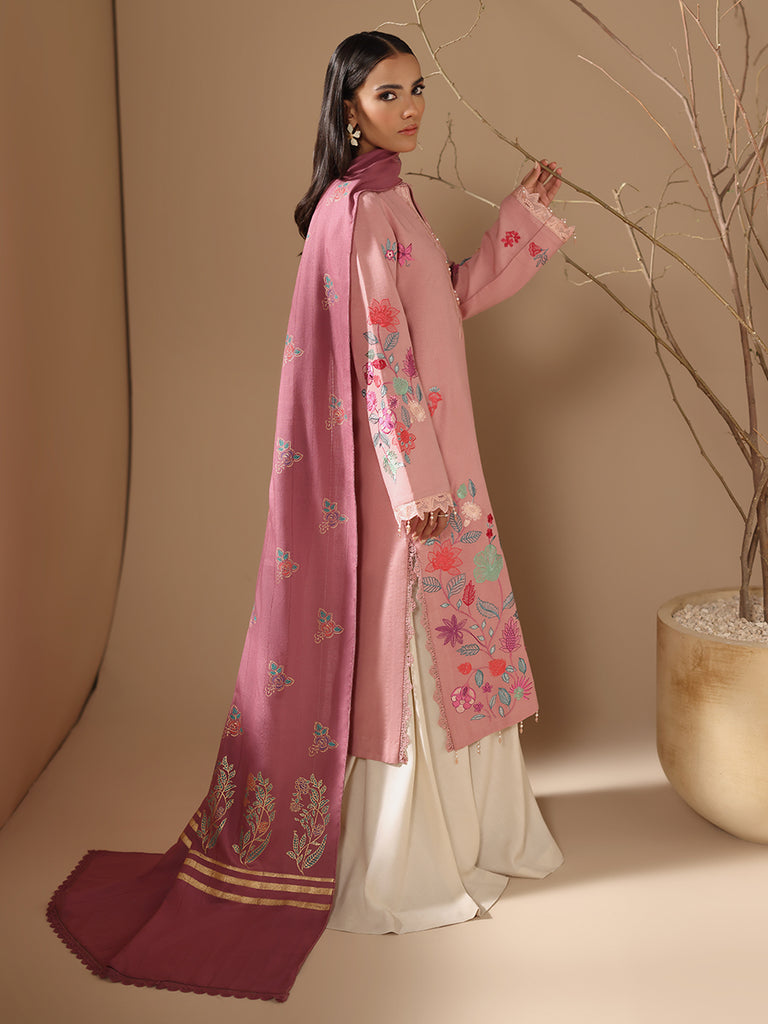 Rajbari | Nissa Embroidered Shawl |  Embroidered Shawl Series 07 by Rajbari - Designer Dress - Type: Ladies Clothes - Available at Libayah - 100% Original