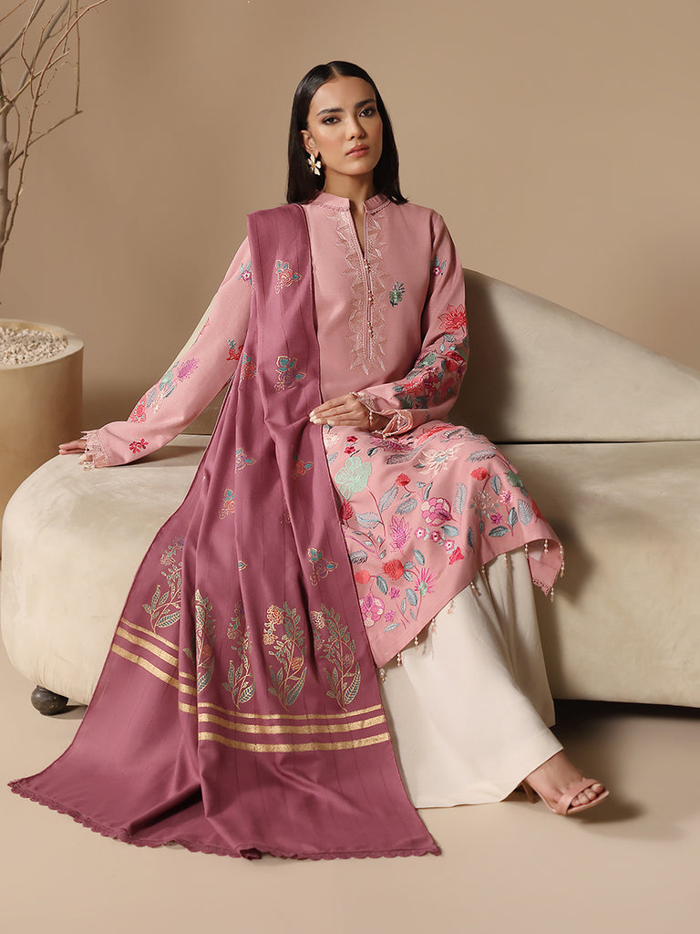 Rajbari | Nissa Embroidered Shawl |  Embroidered Shawl Series 07 by Rajbari - Designer Dress - Type: Ladies Clothes - Available at Libayah - 100% Original