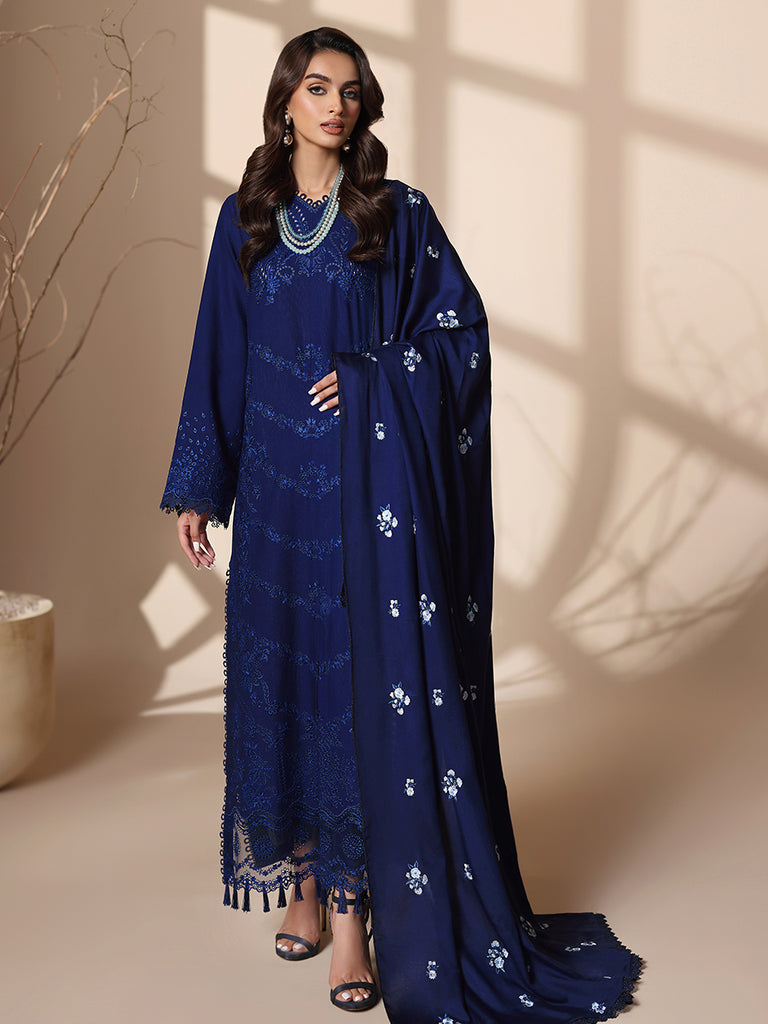 Rajbari | Nissa Embroidered Shawl |  Embroidered Shawl Series 01 by Rajbari - Designer Dress - Type: Ladies Clothes - Available at Libayah - 100% Original