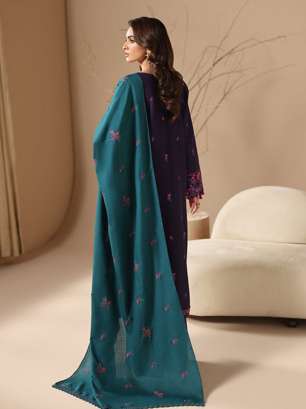 Rajbari | Nissa Embroidered Shawl |  Embroidered Shawl Series 06 by Rajbari - Designer Dress - Type: Ladies Clothes - Available at Libayah - 100% Original