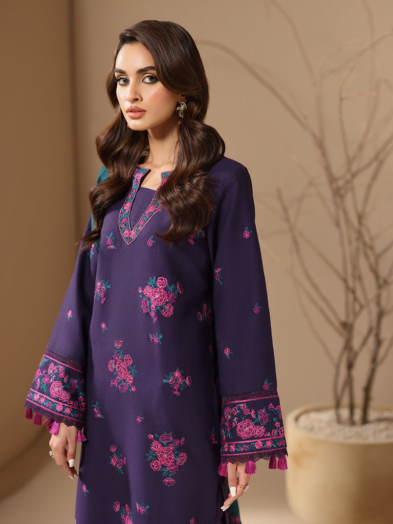 Rajbari | Nissa Embroidered Shawl |  Embroidered Shawl Series 06 by Rajbari - Designer Dress - Type: Ladies Clothes - Available at Libayah - 100% Original