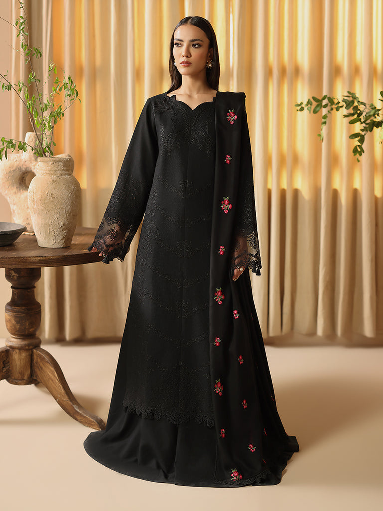 Rajbari | Nissa Embroidered Shawl |  Embroidered Shawl Series 10 by Rajbari - Designer Dress - Type: Ladies Clothes - Available at Libayah - 100% Original