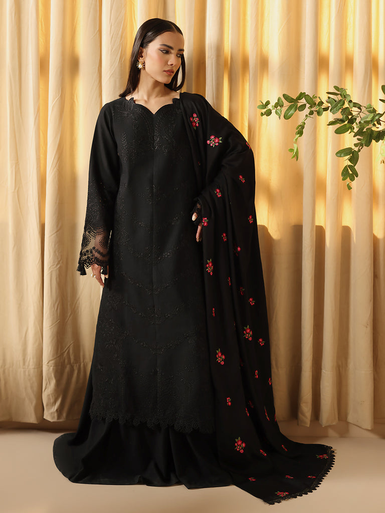 Rajbari | Nissa Embroidered Shawl |  Embroidered Shawl Series 10 by Rajbari - Designer Dress - Type: Ladies Clothes - Available at Libayah - 100% Original