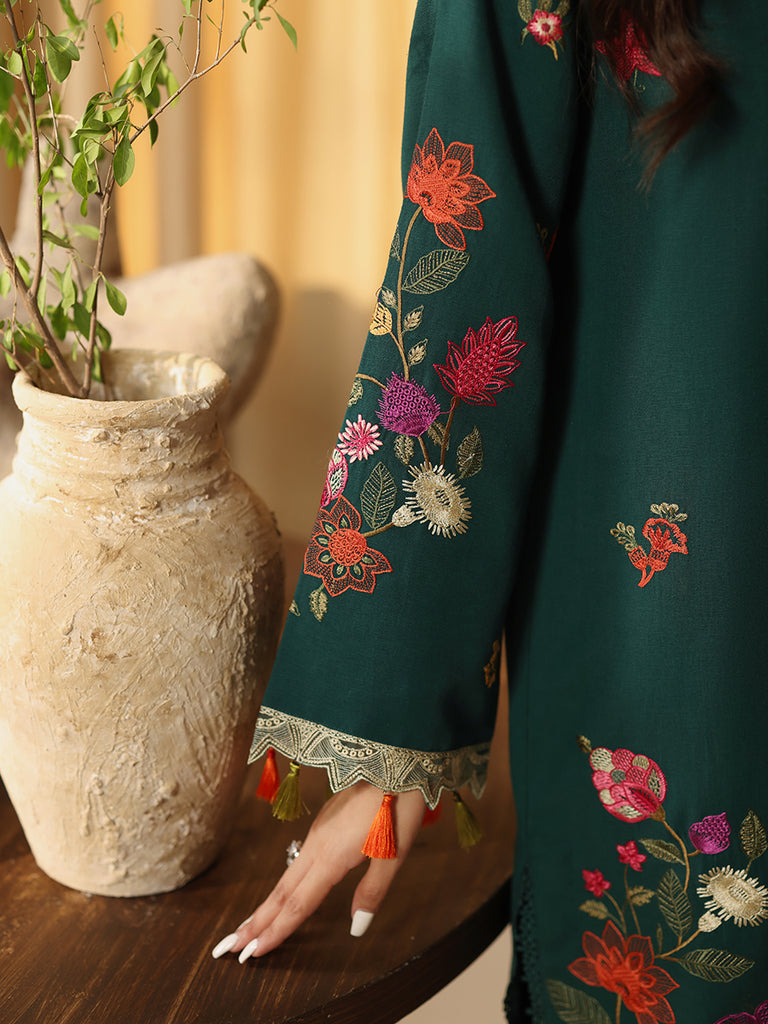 Rajbari | Nissa Embroidered Shawl |  Embroidered Shawl Series 11 by Rajbari - Designer Dress - Type: Ladies Clothes - Available at Libayah - 100% Original